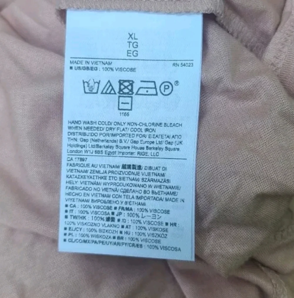 Banana Republic Womens Tiered Fringe Pink Tank Shirt Size XL - Picture 5 of 6